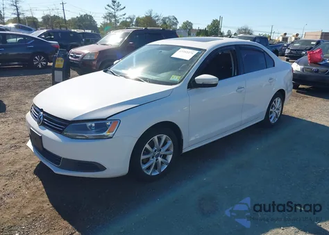 2014 Volkswagen Jetta 1.8T Se из США, поврежденный, VIN 3VWD17AJ1EM374035